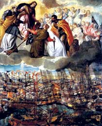 Paolo Veronese, Allegoria della battaglia di Lepanto (Venezia, Gallerie dell'Accademia)
