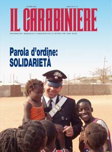 La copertina del mese di Ottobre 2003.