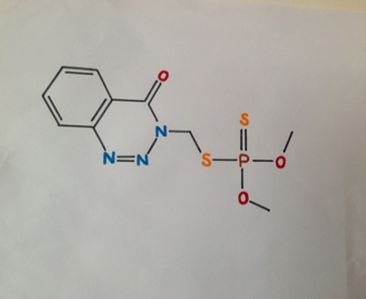 1) -AZINPHOS METHYL;