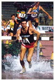 Una gara di pentathlon