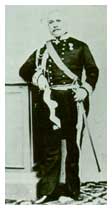 Il generale Giovanni Serpi, Comandante dei carabinieri Reali in Sicilia.