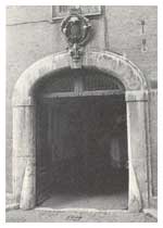 Ingresso della sede di Via degli Astalli.