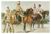 Uniformi coloniali, 1889-1890 (tavola di Quinto Cenni).