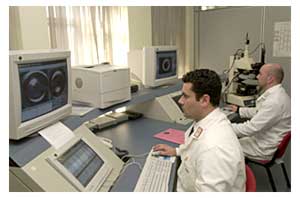 Immagine raffigurante degli esami effettuati dal laboratorio di Balistica