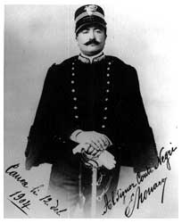 Il capitano dei Carabinieri Eugenio Monaco, che dal 1903 al 1906 portò a compimento l'opera di organizzazione della gendarmeria cretese.