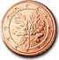 Moneta tedesca da 5 centesimi di Euro