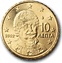 Moneta greca da 10 centesimi di Euro