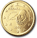 Moneta spagnola da 50 centesimi di Euro