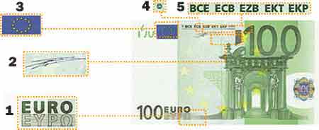 Banconota da cento euro.