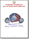 Pubblicazione Mare pulito 2003