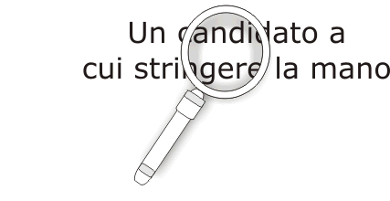 Immagine che mostra una lente d' ingrandimento sul testo