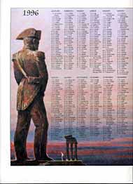 Calendario 1996