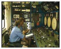 Il controllo continuo dalla nave della campana iperbarica in immersione profonda