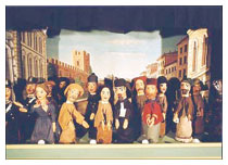 Un teatro di burattini