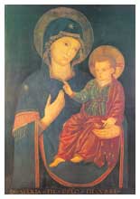 L'immagine della Santa Vergine ritrovata nella città sabauda tra le macerie dell'antica Cappella delle Grazie