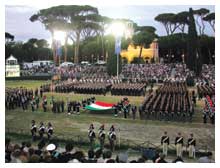 Un momento della festa