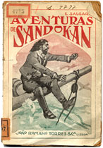 Sandokan romanzo scritto da Emilio Salgari.