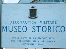 L'insegna del museo storico dell'Areonautica Militare
