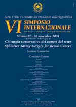 La locandina sul Simposio internazionale di chirurgia conservativa