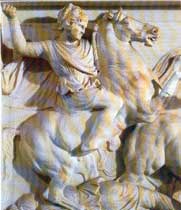 Alessandro Magno in battaglia