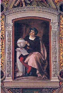 Un quadro raffigurante Cristoforo Colombo