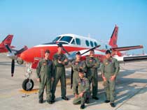 Una immagine dei primi carabinieri piloti