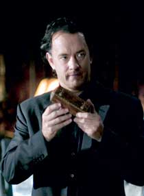 l'interprete Tom Hanks il una scena del film