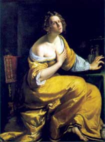 Maria Maddalena dipinta da Artemisia Gentileschi