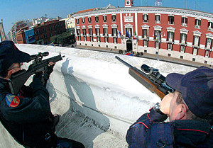 Tiratori scelti in azione