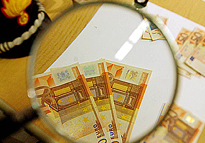 Verifica autenticità di banconote di EURO