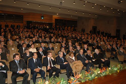 La platea degli ospiti