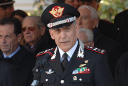 Intervento del Comandante Generale dell'Arma dei Carabinieri Gianfrancesco Siazzu