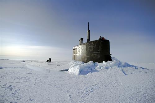 FOTO 4 sottomarino tra i ghiacci