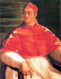 Clemente VII, opera di Sebastiano del Piombo