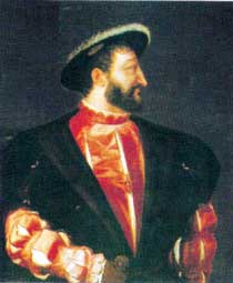 Ritratto di Francesco I, opera di Tiziano