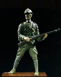 1915 - Carabiniere in tenuta da guerra - Figurino dipinto da Marco Quagliariello