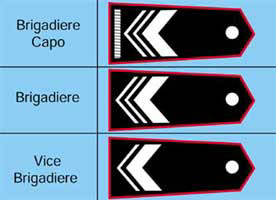 Gradi per brigadieri