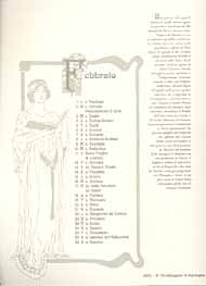 Mese di febbraio - Pagina di sinistra