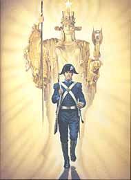 Carabiniere in uniforme 1814