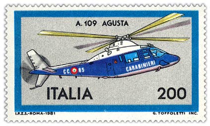 Elicottero Agusta 109 - Carabinieri