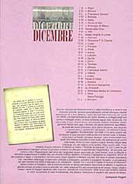 Mese di dicembre - pagina di sinistra