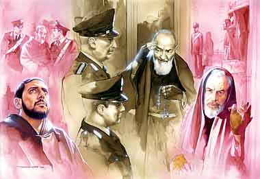 Immagini tratte da "Padre Pio"