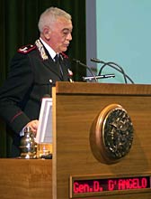 Intervento del Comandante della Scuola Ufficiali Carabinieri