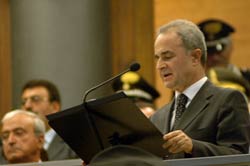 Allocuzione del Ministro della Difesa Onorevole Arturo Parisi