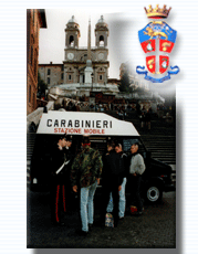 Picture showing a Mobile Carabinieri Station.