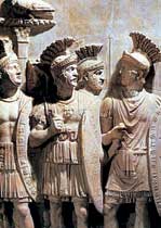 Soldati romani (Saint Rémy de Provence, Mausoleo dei Giuli).
