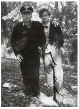 Marco Messeri e Claudio Bigagli in "Il Guerriero Camillo", regia di Claudio Bigagli, 1998