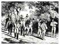 Firenze 1866 i Carabinieri Reali catturano una banda di Briganti Brigantaggio 