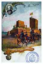 Cartolina della Legione di Bari (1905).
