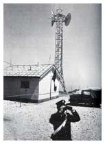 La stazione-radio dell'Arma di Monte Amiata (1971).